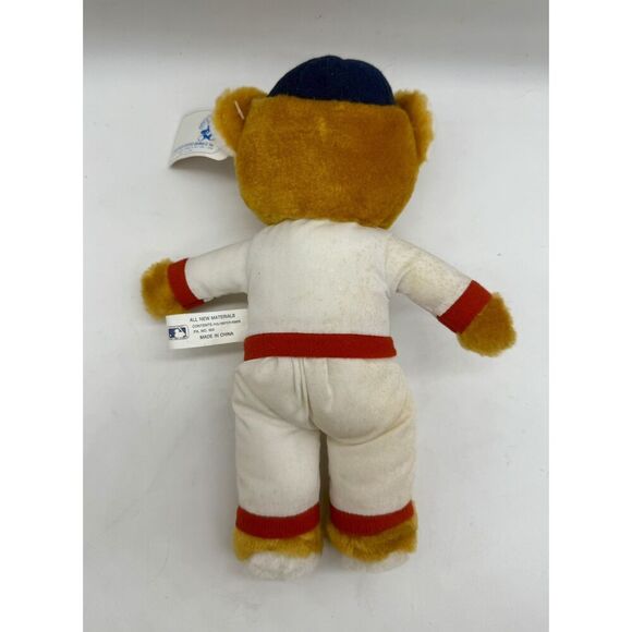 Cleveland Indians Toy Stuffed Bear 9.5 Inch By Steven Smith Stuffed Animals NWT - Picture 2 of 6